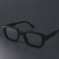 Vintage Cube - Black Rectangle Bluecut Eyewear - RB2402