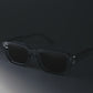 Vintage Cube - Blue Tea Polarized Rectangle Sunglasses - RB2403