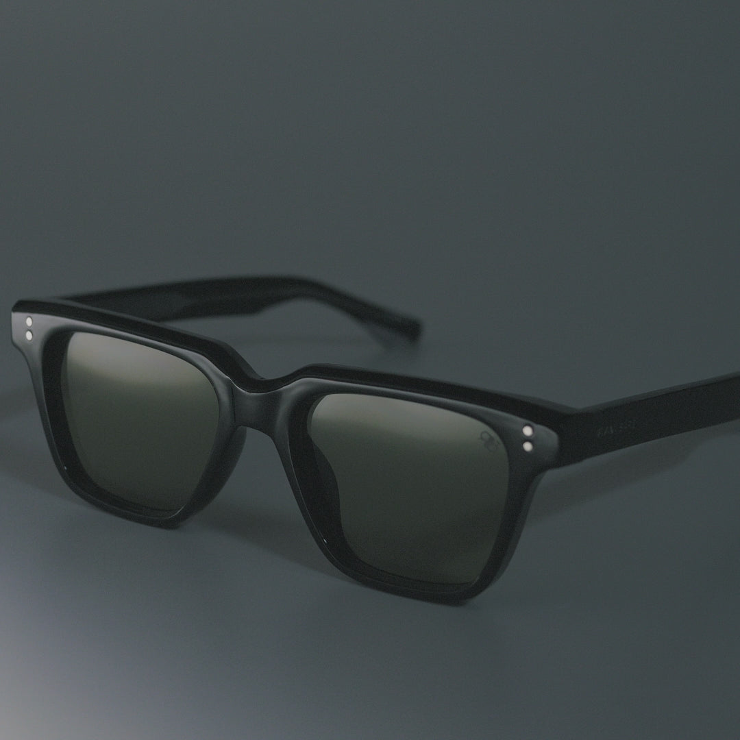 Waypoint - Black Yellow Wayfarer Sunglasses - RB2519 - Rawbare
