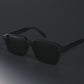 Rogue Shades - Deep Blue Rectangle Sunglasses - RB2674