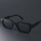 Vintage Cube - Blue Black Rectangle Sunglasses - RB2439