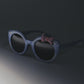 Sparkle Sprint - Blue Kids Polarized Cateye Sunglasses - RBK2517