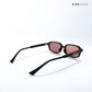Shimla Whisper - Rose Black Rectangle Sunglasses - RB2775