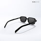Meerut Grid - Full Black Square Sunglasses - RB2798
