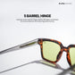 Srinagar Noir - Forest Tortoise Square Sunglasses - RB2782