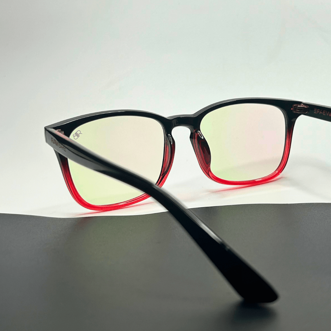 RawBare BlueBlock Eyewear - RedBlack Gradient / RB2332 - RawBare