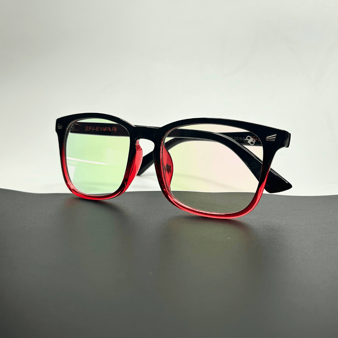 RawBare BlueBlock Eyewear - RedBlack Gradient / RB2332 - RawBare