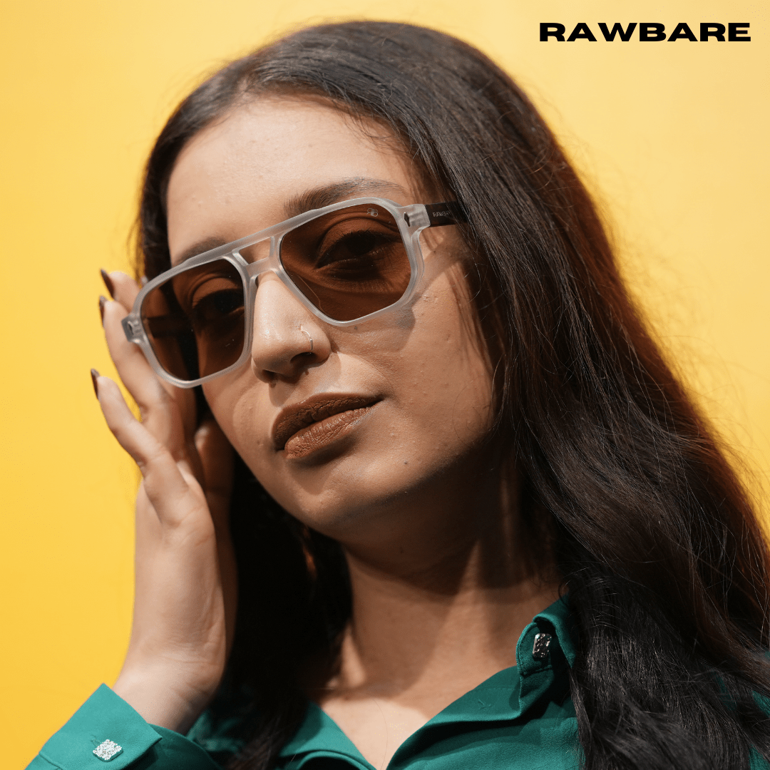 Rectangle Glare Sunglasses - Cheetah / RB2323 - RawBare