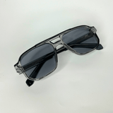 Rectangle Glare Sunglasses - Cloud / RB2324 - RawBare