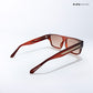 Kasauli Mono - Umber Rectangle Cateye Sunglasses - RB2794