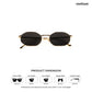 Rock - Pyrite Oval Sunglasses - RB2864