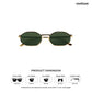 Rock - Olivine Oval Sunglasses - RB2866