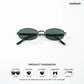 Sky - Dragonfly Oval Sunglasses - RB2968