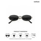 Sky - Moon Oval Sunglasses - RB2971