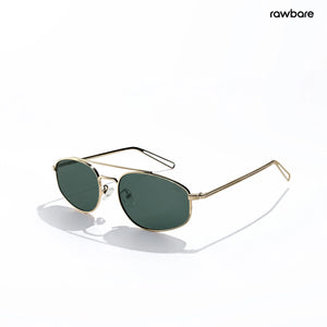 Soil - Grass Geometric Oval Sunglasses - RB2891