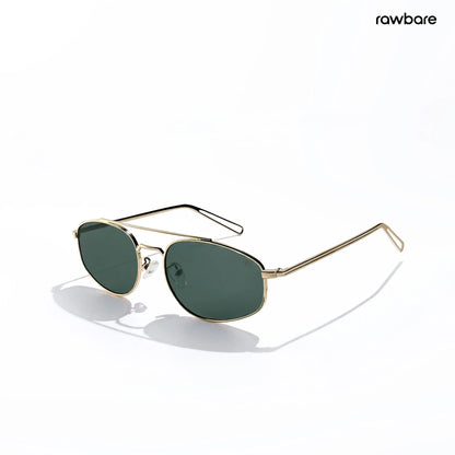 Soil - Grass Geometric Oval Sunglasses - RB2891