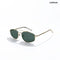 Soil - Grass Geometric Oval Sunglasses - RB2891