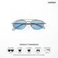 Soil - Quartz Geometric Oval Sunglasses - RB2889