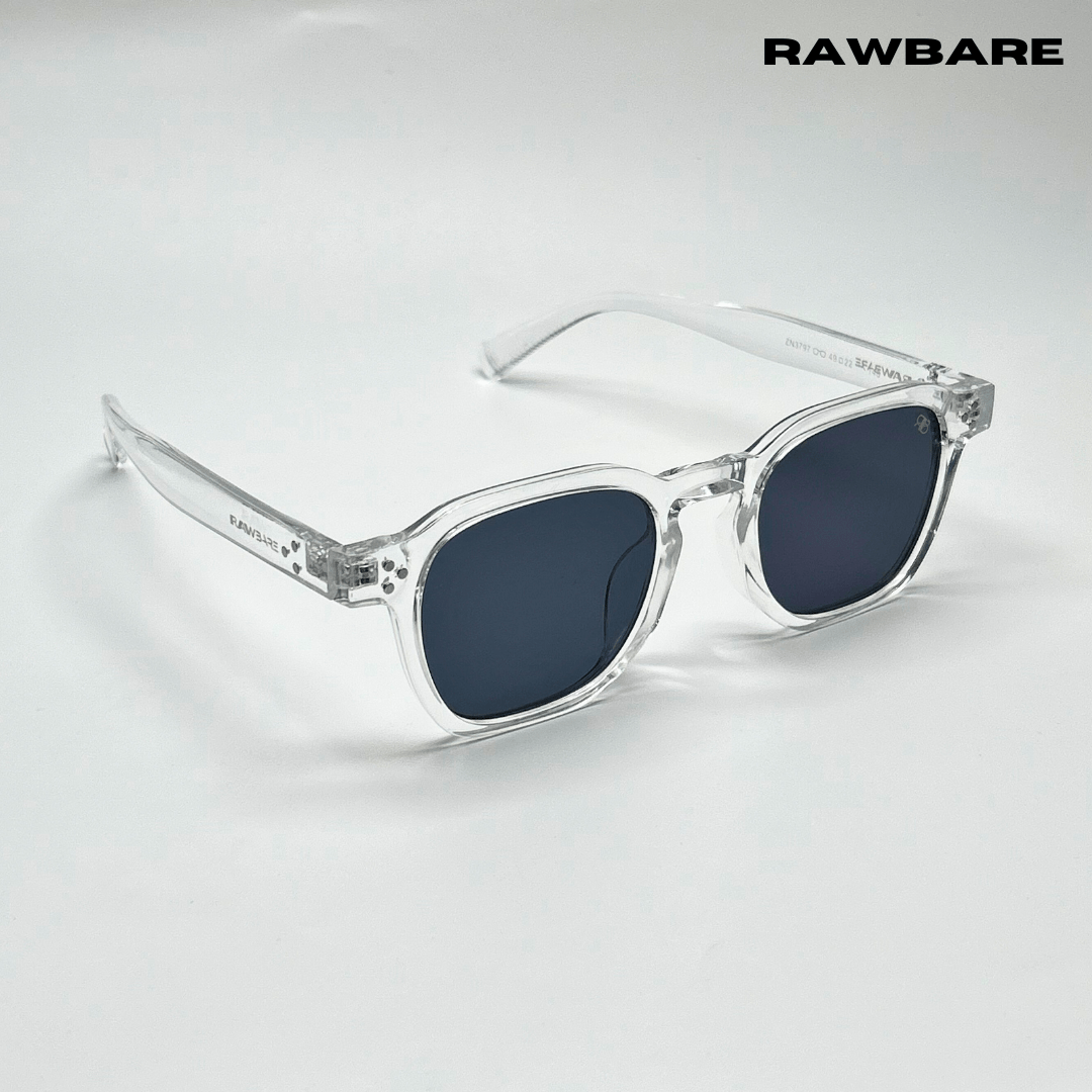 Solar Sleek Sunglasses - Transparent / RB2418 - RawBare