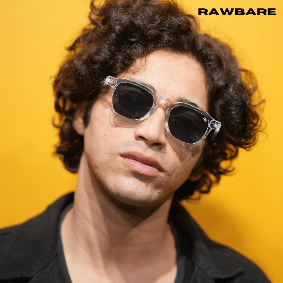 Solar Sleek Sunglasses - Transparent / RB2418 - RawBare