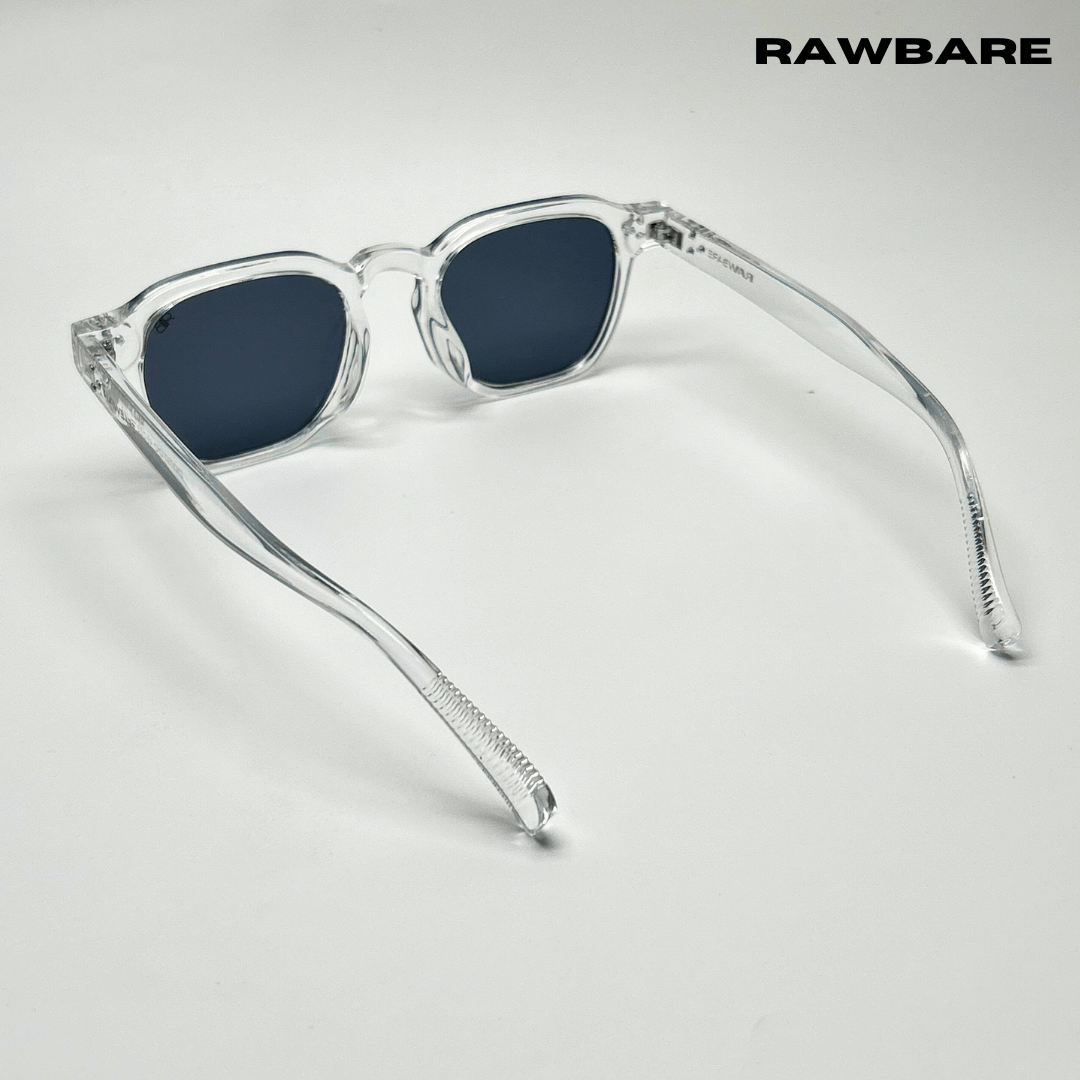 Solar Sleek Sunglasses - Transparent / RB2418 - RawBare