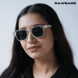 Solar Sleek Sunglasses - Transparent / RB2418 - RawBare