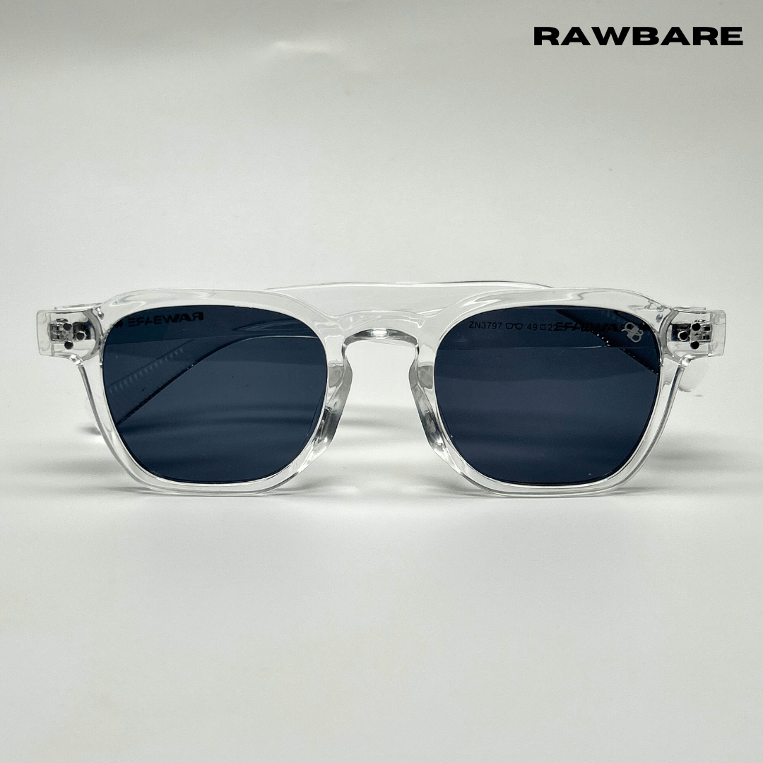 Solar Sleek Sunglasses - Transparent / RB2418 - RawBare