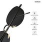 Spark - Bolt Rounded Square Sunglasses - RB2892