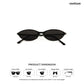 Sunburst - Nightshade Oval Sunglasses - RB2908