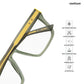 Chandigarh Flair - Mellow Square Bluecut Eyewear - RB3030