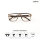 Chandigarh Flair - Crest Square Bluecut Eyewear - RB3028
