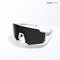 Turbo Sportline - White Black Polarized Wrap Around Sunglasses - RB2427