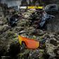 Turbo Sportline - Orange Black Polarized Wrap Around Sunglasses - RB2425