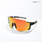 Turbo Sportline - Orange Black Polarized Wrap Around Sunglasses - RB2425