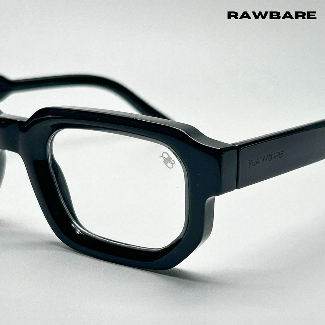 Vintage Cube Sunglasses - Black / RB2402 - RawBare