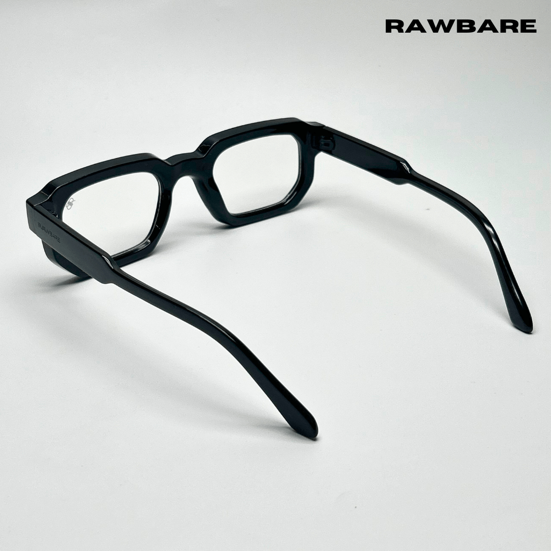 Vintage Cube Sunglasses - Black / RB2402 - RawBare