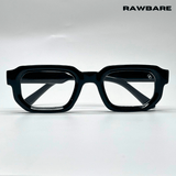 Vintage Cube Sunglasses - Black / RB2402 - RawBare