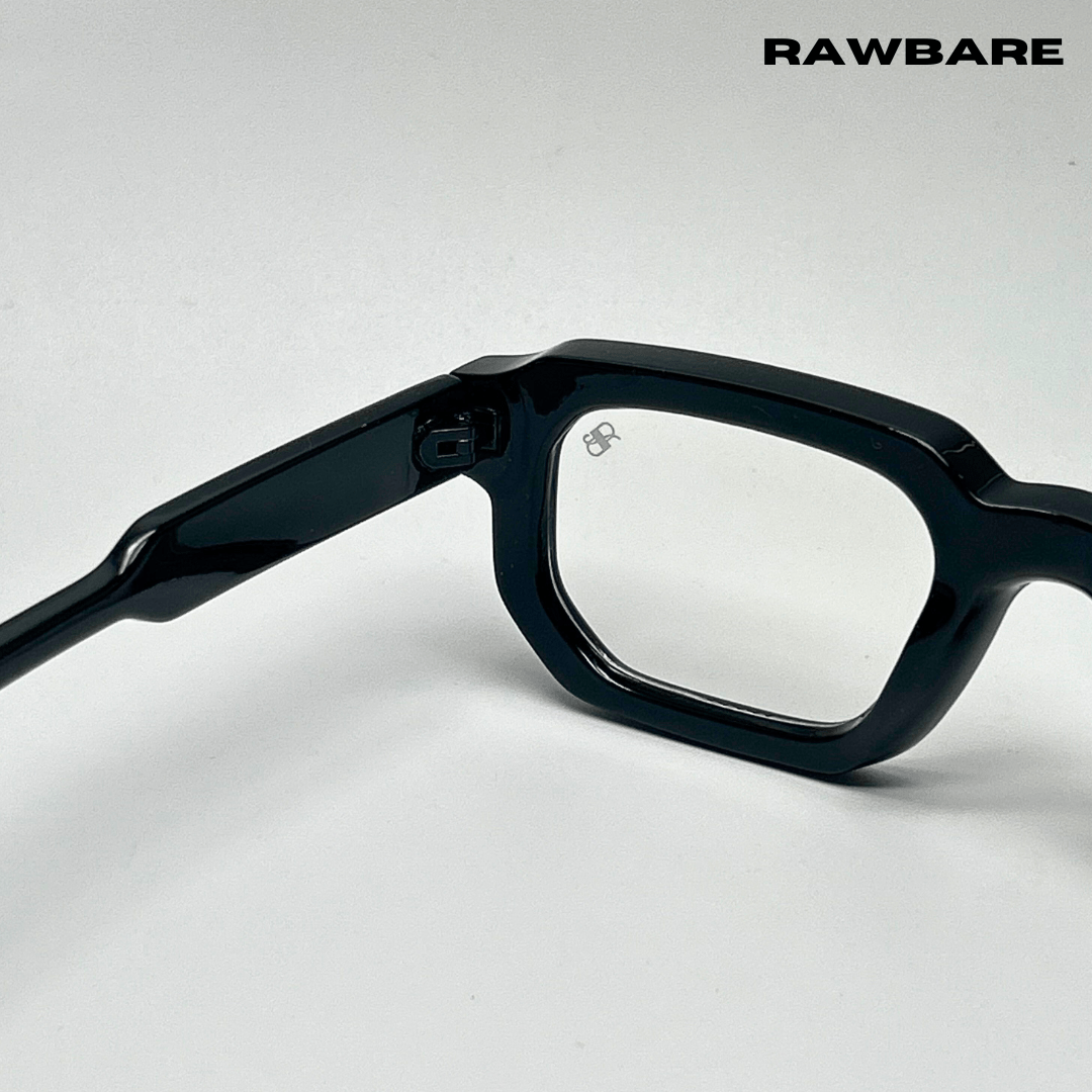 Vintage Cube Sunglasses - Black / RB2402 - RawBare