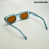 Vintage Cube Sunglasses - Blue Tea / RB2403 - RawBare