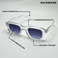 Vintage Cube Sunglasses - Transparent Grey / RB2404 - RawBare