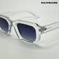 Vintage Cube Sunglasses - Transparent Grey / RB2404 - RawBare