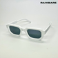 Vintage Cube Sunglasses - White / RB2405 - RawBare