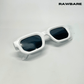 Vintage Cube Sunglasses - White / RB2405 - RawBare