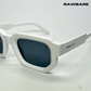 Vintage Cube Sunglasses - White / RB2405 - RawBare
