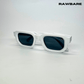 Vintage Cube Sunglasses - White / RB2405 - RawBare