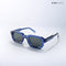 Vintage Cube 2.0 - Darkline Blue Rectangle Sunglasses - RB2760