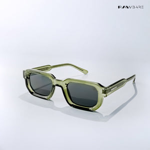 Vintage Cube 2.0 - Shadow Moss Rectangle Sunglasses - RB2761