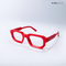 Vintage Cube - Red Rectangle Bluecut Eyewear - RB2508