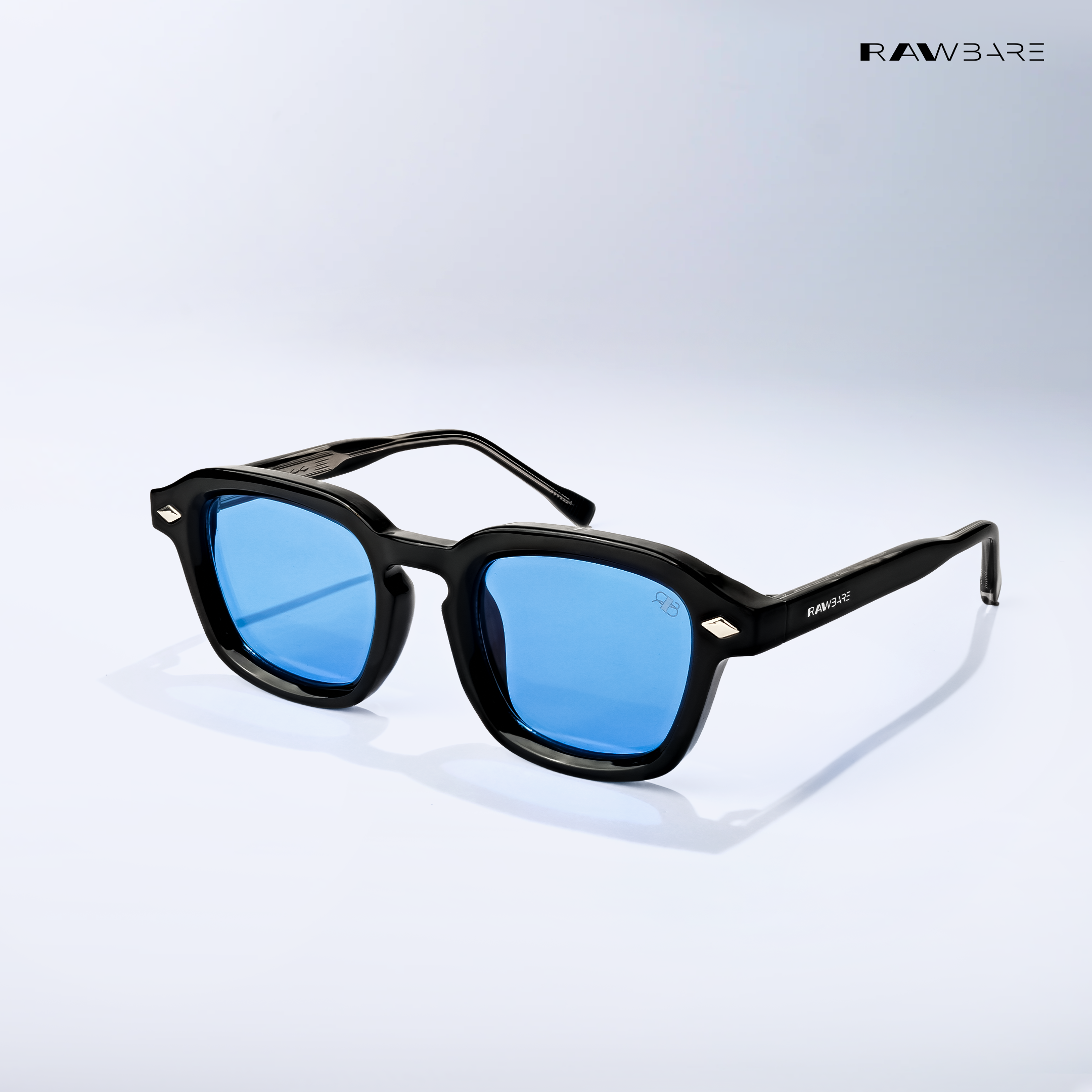 Vortex - Blue Black Square Sunglasses - RB2747