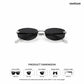 Wave - Surf Geometric Square Rimless Sunglasses - RB2991